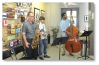 Daddario open house jazz band