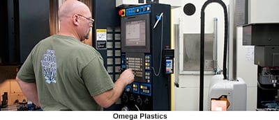 manufacturing 25 years MEP Omega Plastics