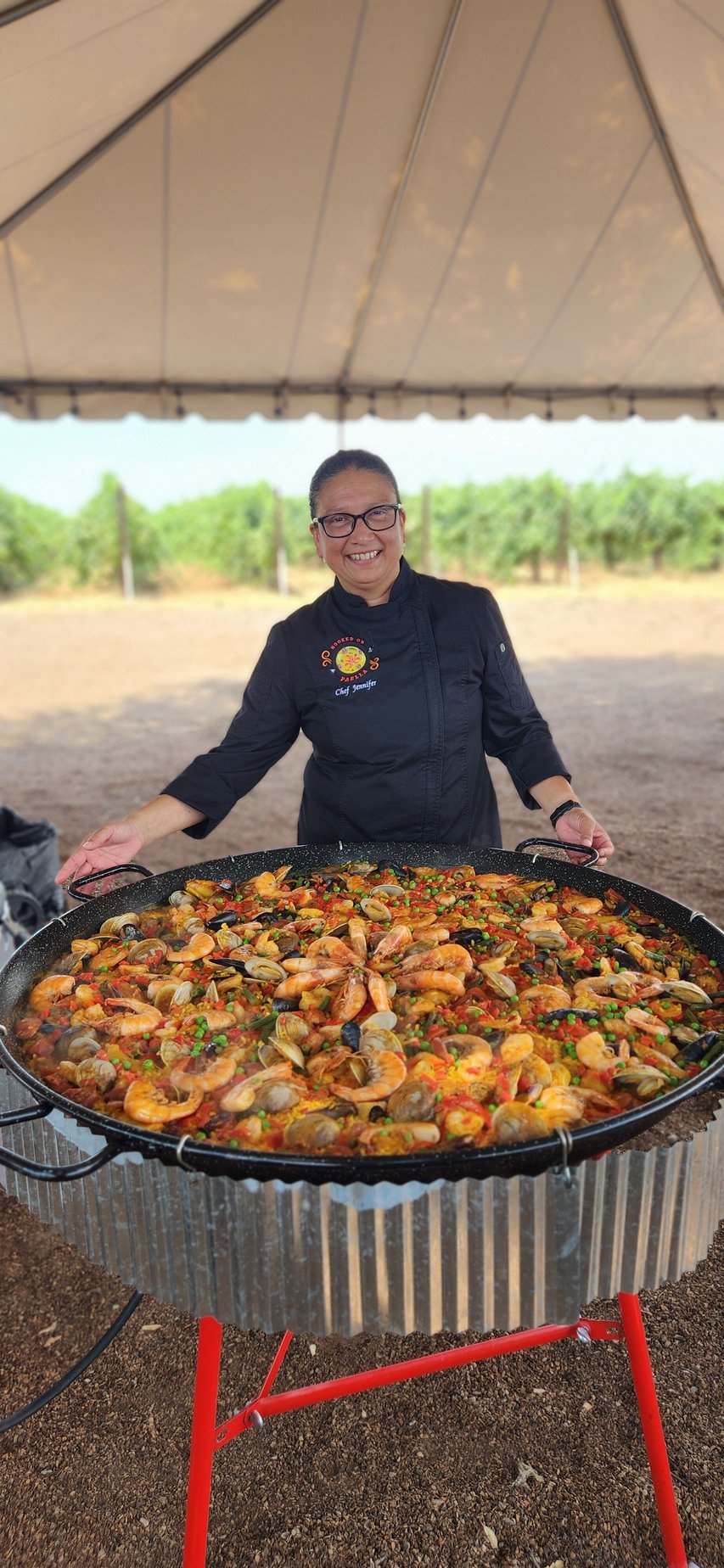 Chef Jen at Bokisch