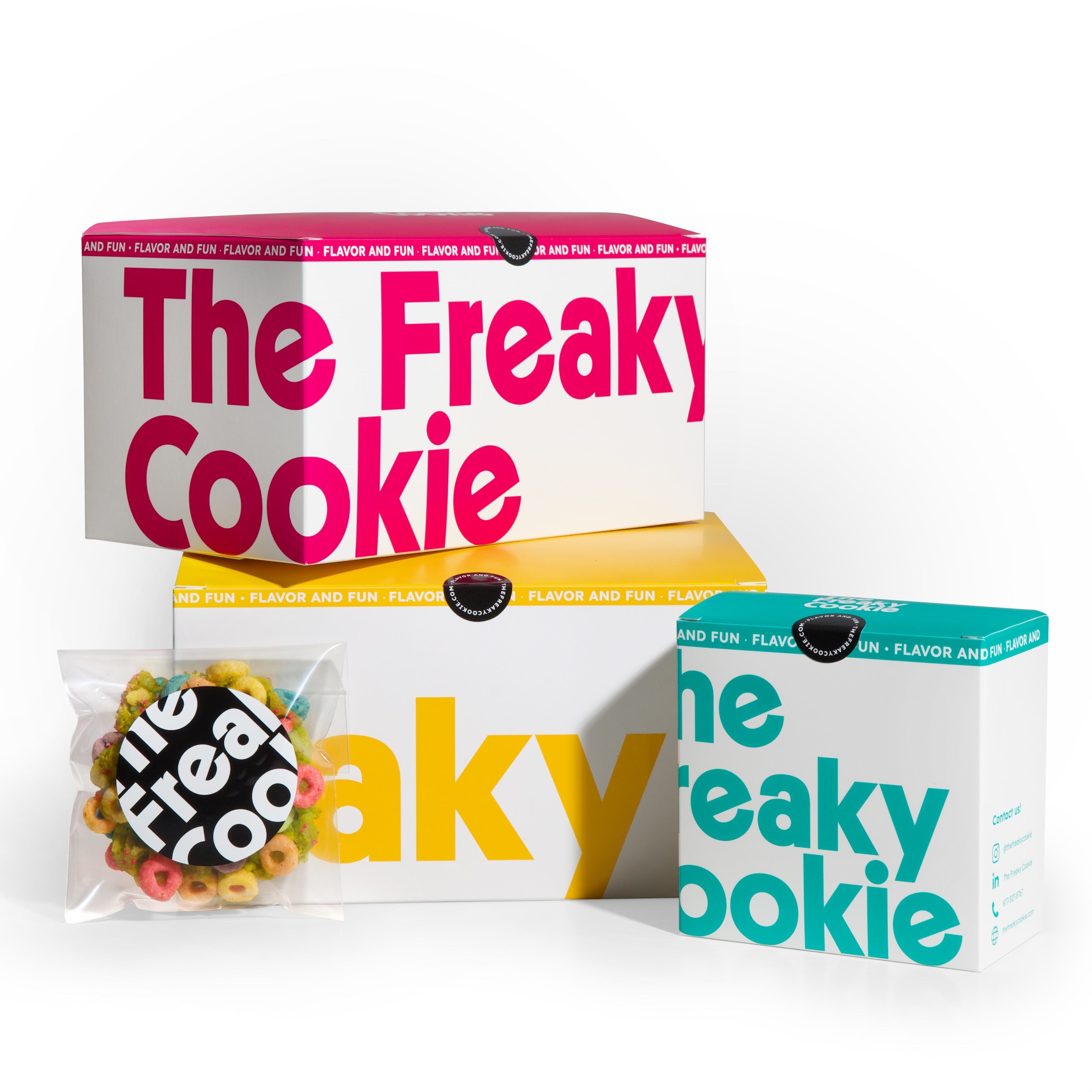 The Freaky Cookie gift boxes